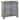 Bengal Manor Rubbed Black Patina Mango Wood Cabinet