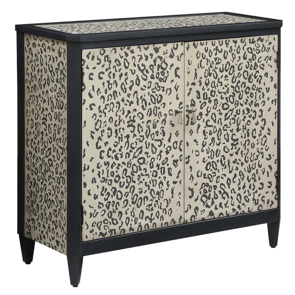 Safari Cheetah And Black 2 Door Cabinet Free Shipping Today Safari Cheetah And Black 2 Door Cabinet Free Shipping Today 20695247