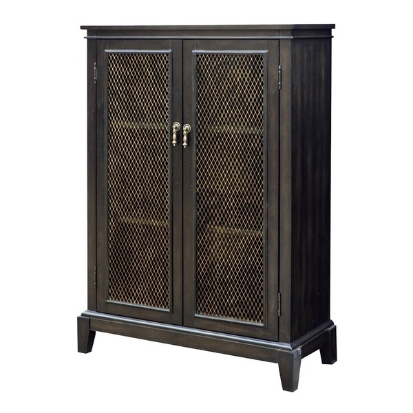 Empire Burnished Br Metal Panel 2 Door Tall Cabinet Free Empire Burnished Br Metal Panel 2 Door Tall Cabinet