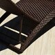 Havenside Home Alaganik Brown Folding Patio Chaise Lounger Chair - N/A - Thumbnail 2