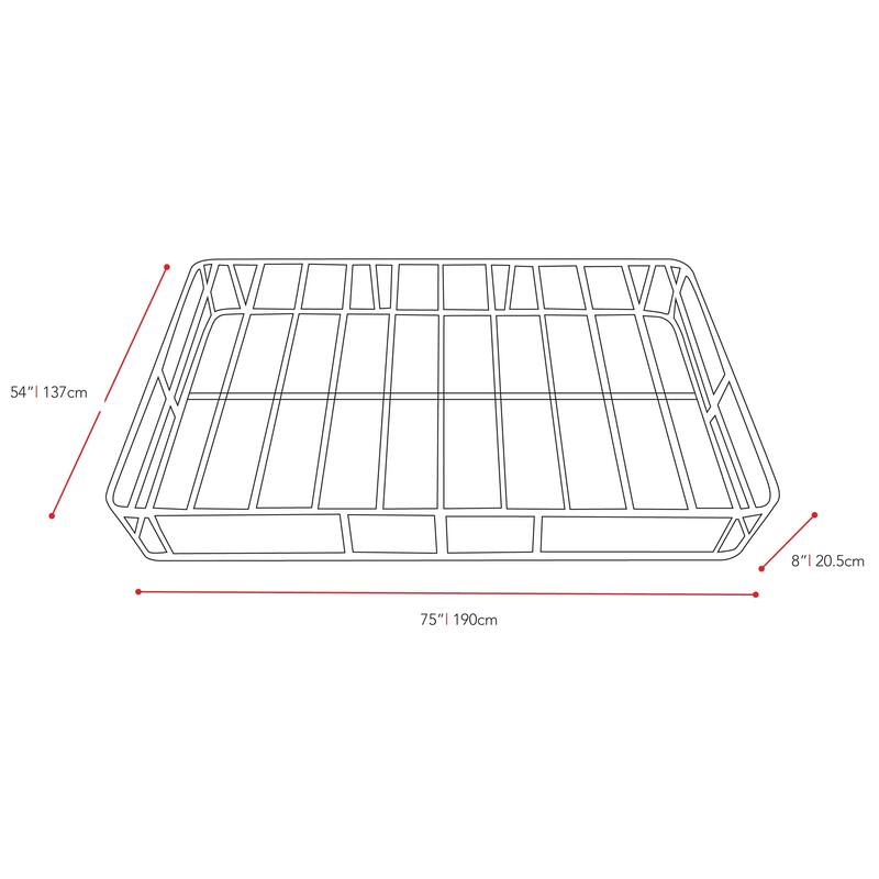 8 inch Ready-to-Assemble Mattress Foundation