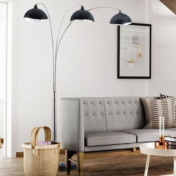luna bella arc lamp
