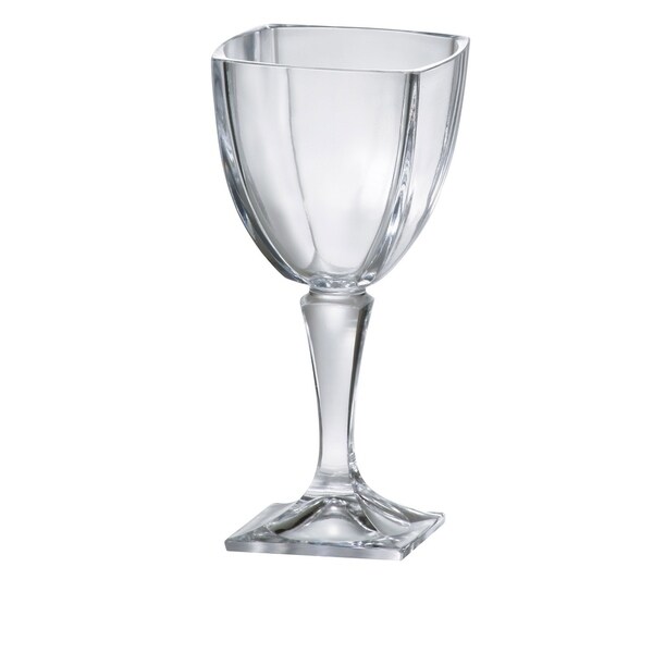 footed water goblets