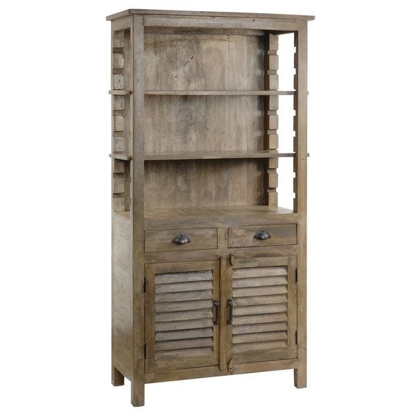 Shop Bengal Manor Mango Wood Bookcase - Free Shipping ...