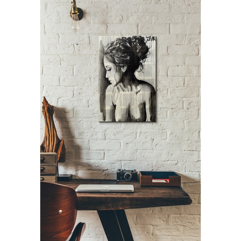 Epic Graffiti "Dreamer" by Loui Jover, Giclee Canvas Wall Art, 12"x18"
