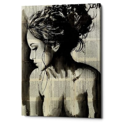 Epic Graffiti "Dreamer" by Loui Jover, Giclee Canvas Wall Art, 12"x18"