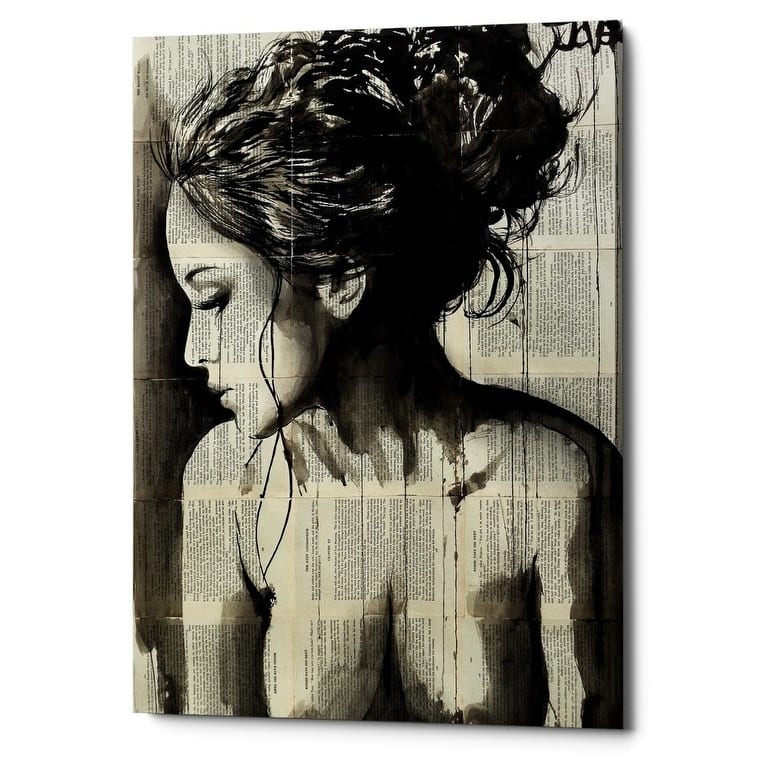 Epic Graffiti "Dreamer" by Loui Jover, Giclee Canvas Wall Art, 12"x18"