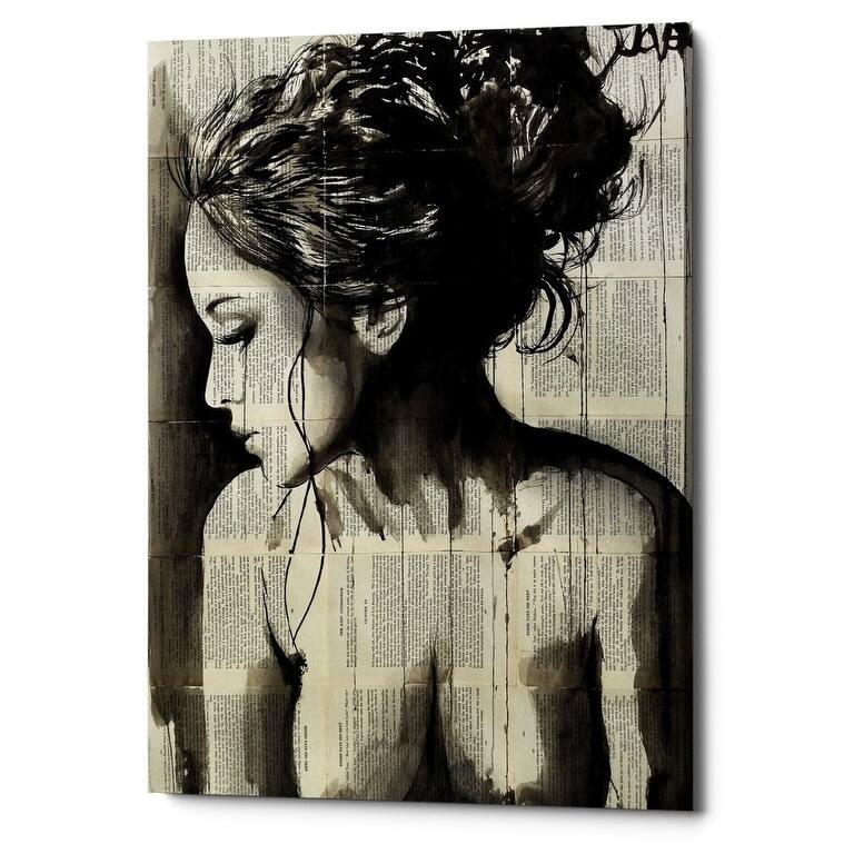 Epic Graffiti "Dreamer" by Loui Jover, Giclee Canvas Wall Art, 12"x18"