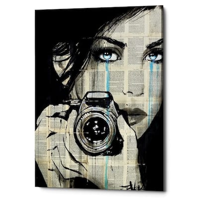 Epic Graffiti "Caught" by Loui Jover, Giclee Canvas Wall Art, 12"x18"