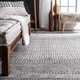 preview thumbnail 4 of 10, Nuloom Handmade Cotton Diamond Chain Fringe Area Rug