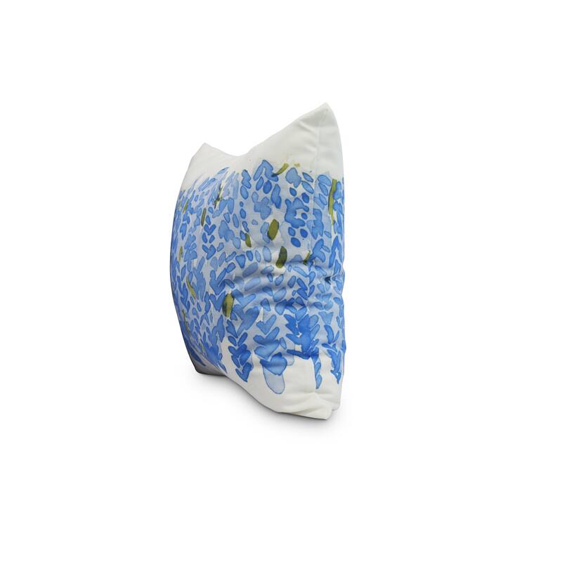 Flower Bell Bunch 18 inch Floral Decorative Outdoor Pillow