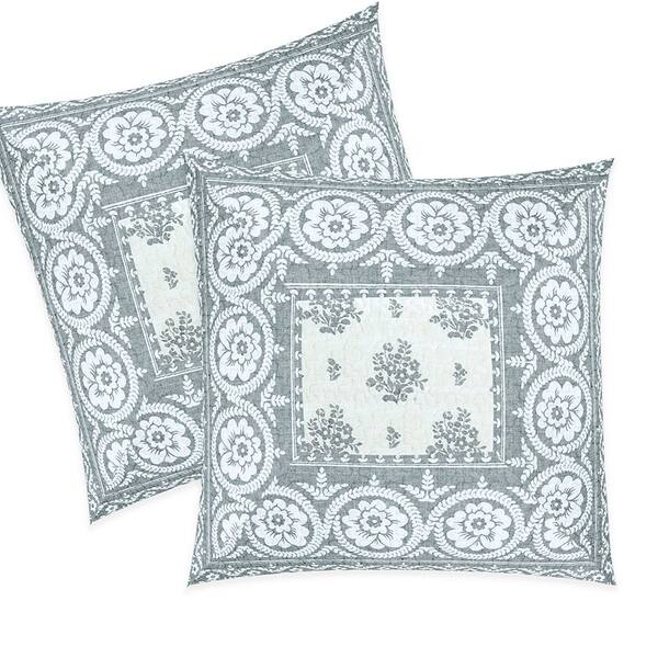 Shop Driftaway Rina Floral Vintage Decoration Cotton Euro Pillow