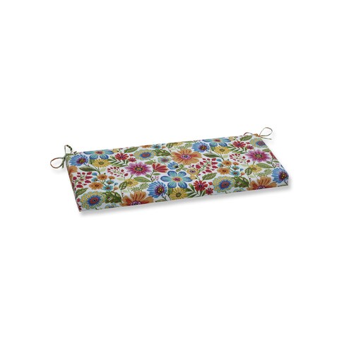 Pillow Perfect Outdoor / Indoor Gregoire Prima Blue Bench Cushion
