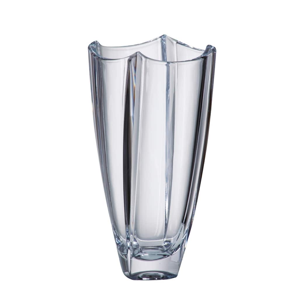 Majestic Gifts European Glass - Crystalline - Vase - Made in Europe