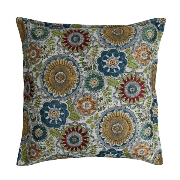 Sherry Kline Omaha Circles 20-inch Multi Decorative Pillow - Bed Bath ...