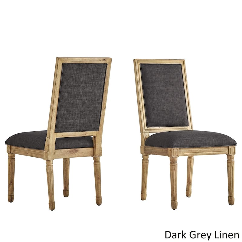 Deana Round Dining Set with Rectangular Back Chairs by iNSPIRE Q Artisan