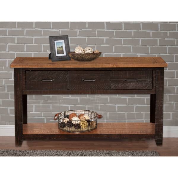 Rustic Wood Console Table by Martin Svensson Home Bed Bath & Beyond