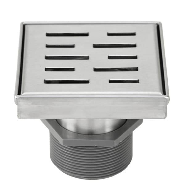 Threaded shower store drain