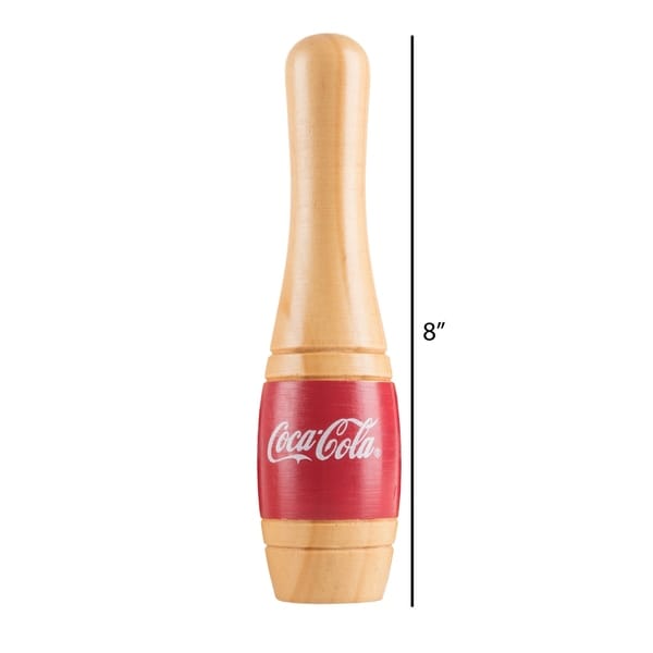 coca cola bowling set
