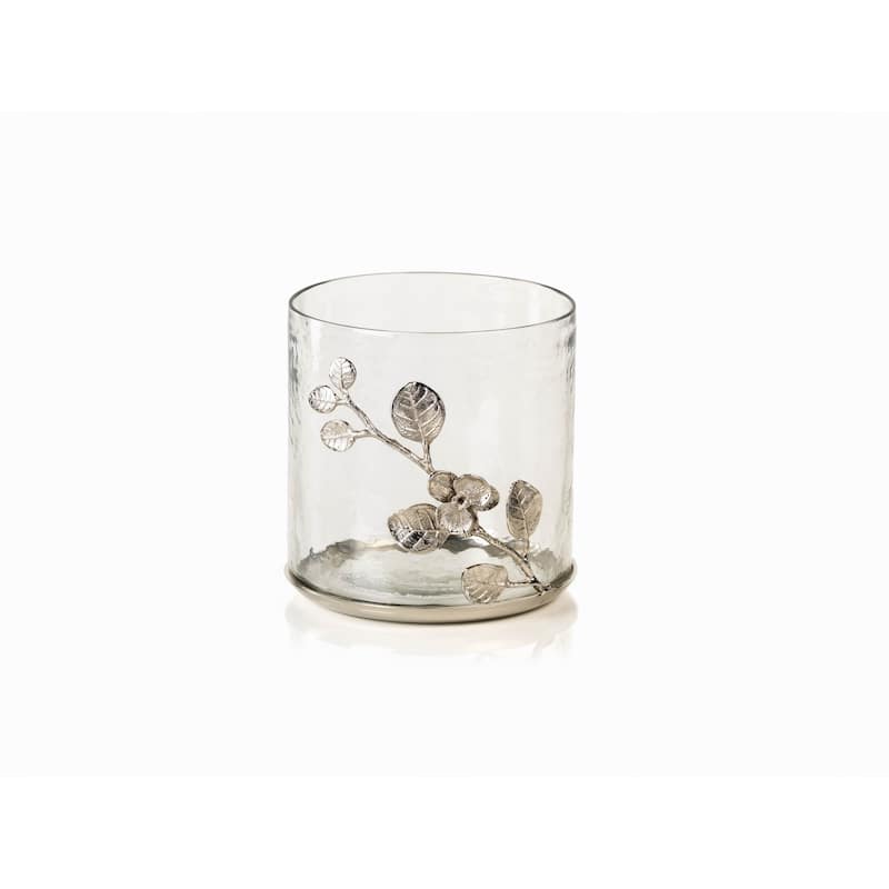 "Samui" 7" Diameter Hurricane, Orchid Design