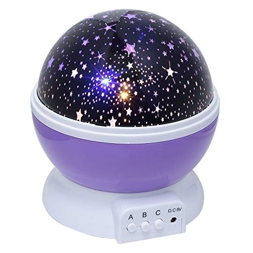 Night Lighting Lamp - 360 Degree Star Sky Moon Projector