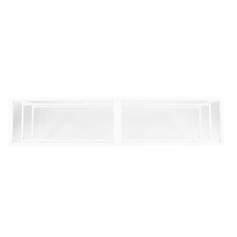 SEI Furniture Liberty Metal and Glass Media TV Stand for TV's up to 68"