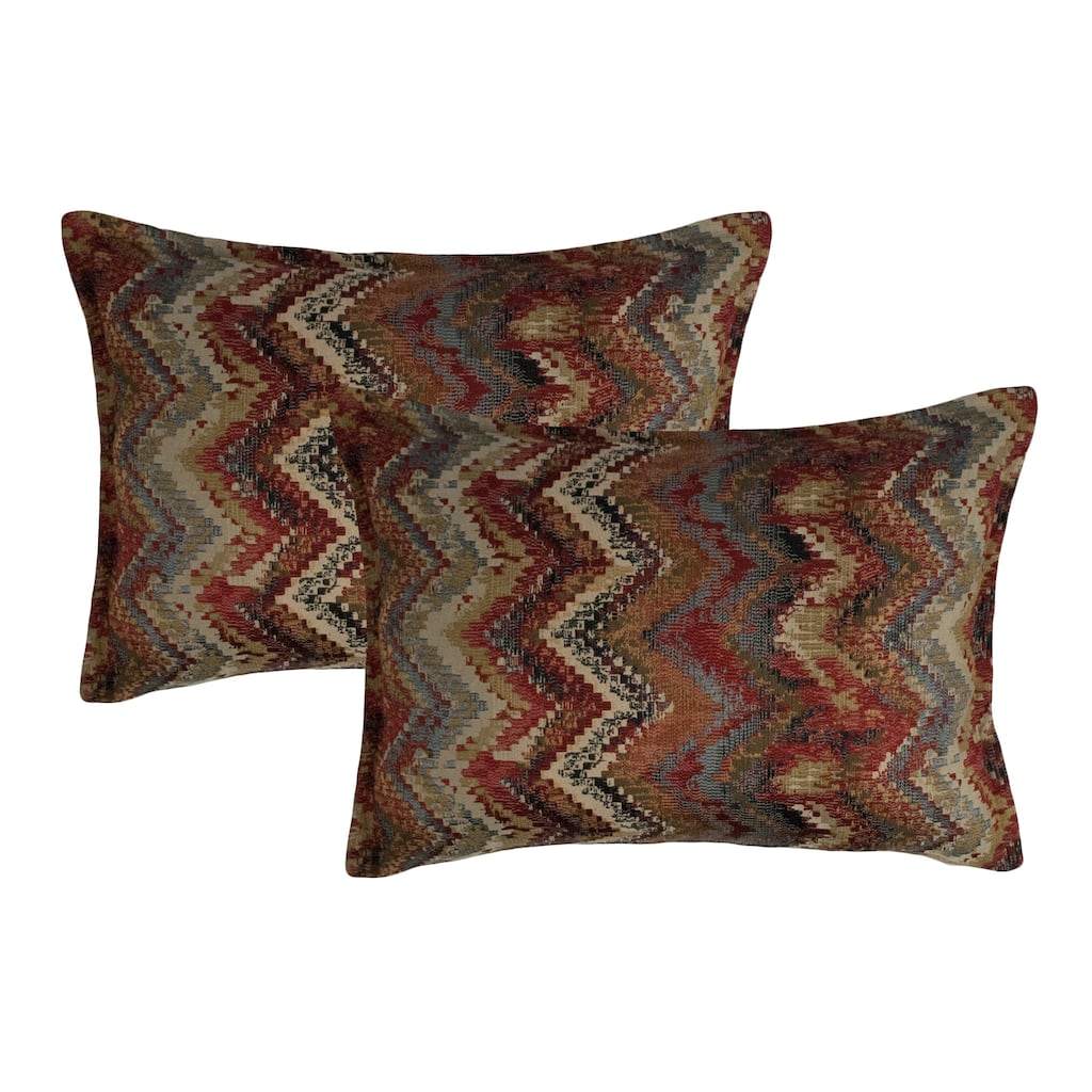 Sherry Kline Kiowa Waves Boudoir Decorative Pillows (Set of 2)