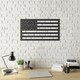 preview thumbnail 1 of 1, Stars and Stripes Modern Metal Wall Art