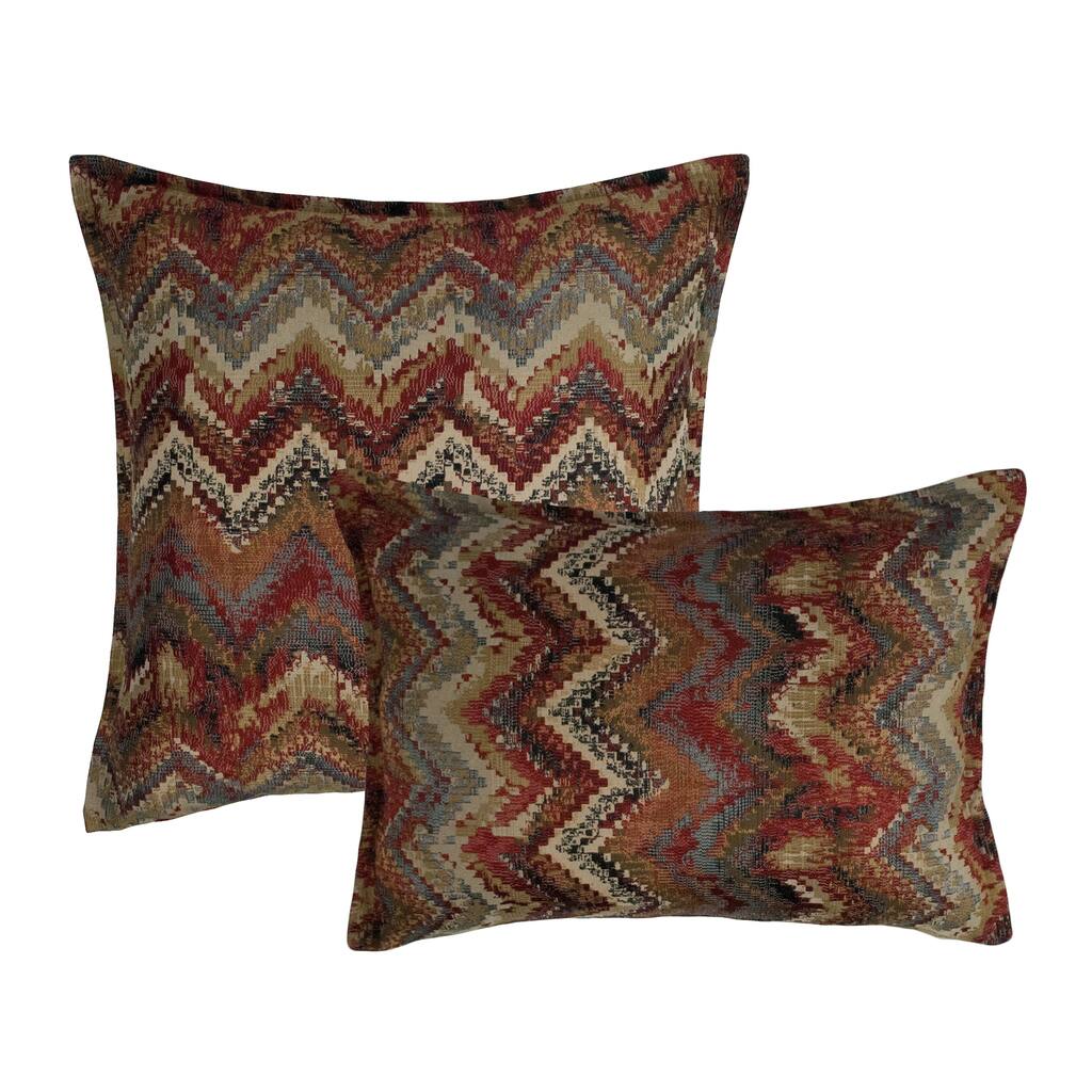 Sherry Kline Kiowa Waves Combo Decorative Pillows (Set of 2)