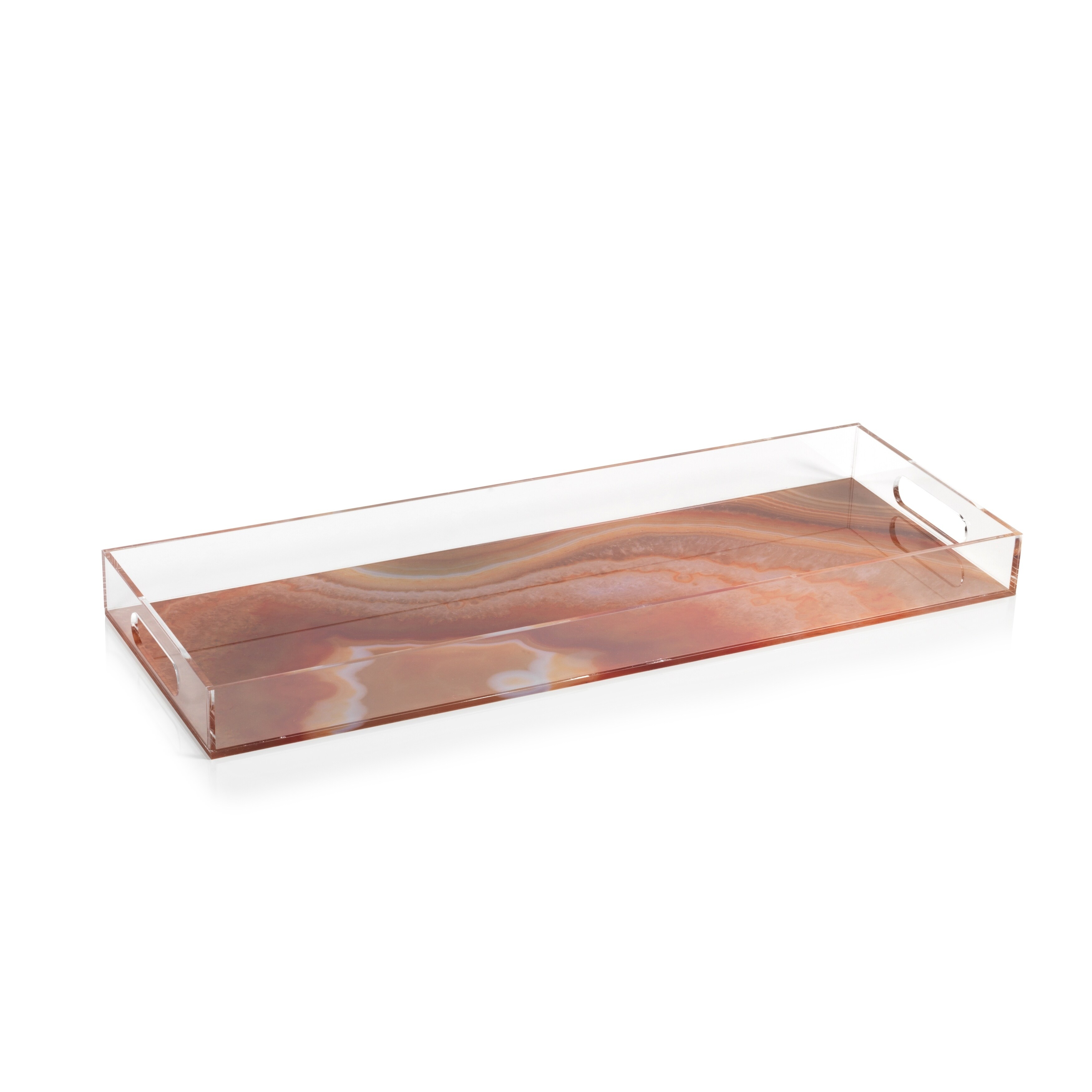 long rectangular tray