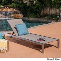 Navan Outdoor Chaise Lounge by Christopher Knight Home