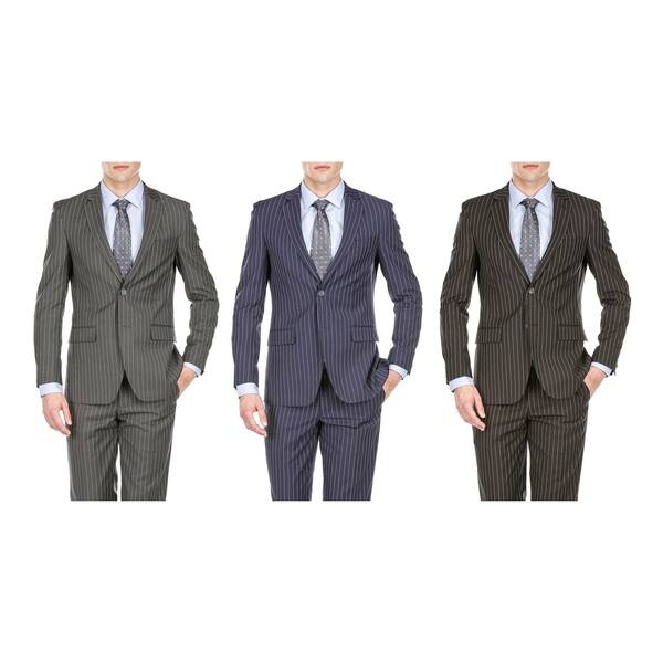 Braveman Men's Slim Fit 2-Piece Suit