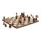 Umbra Wobble Walnut Chess Set - Thumbnail 0