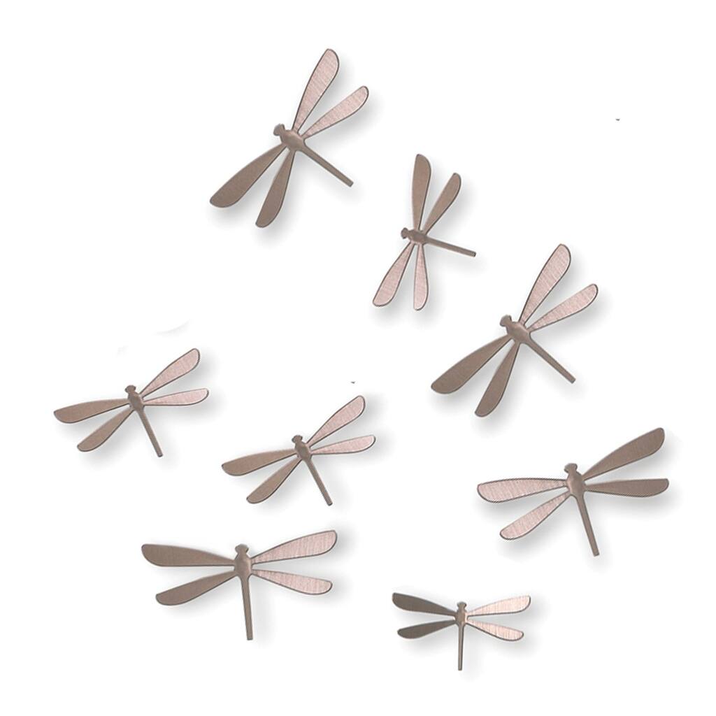 Umbra Wallflutter Brushed Nickel Wall Decor