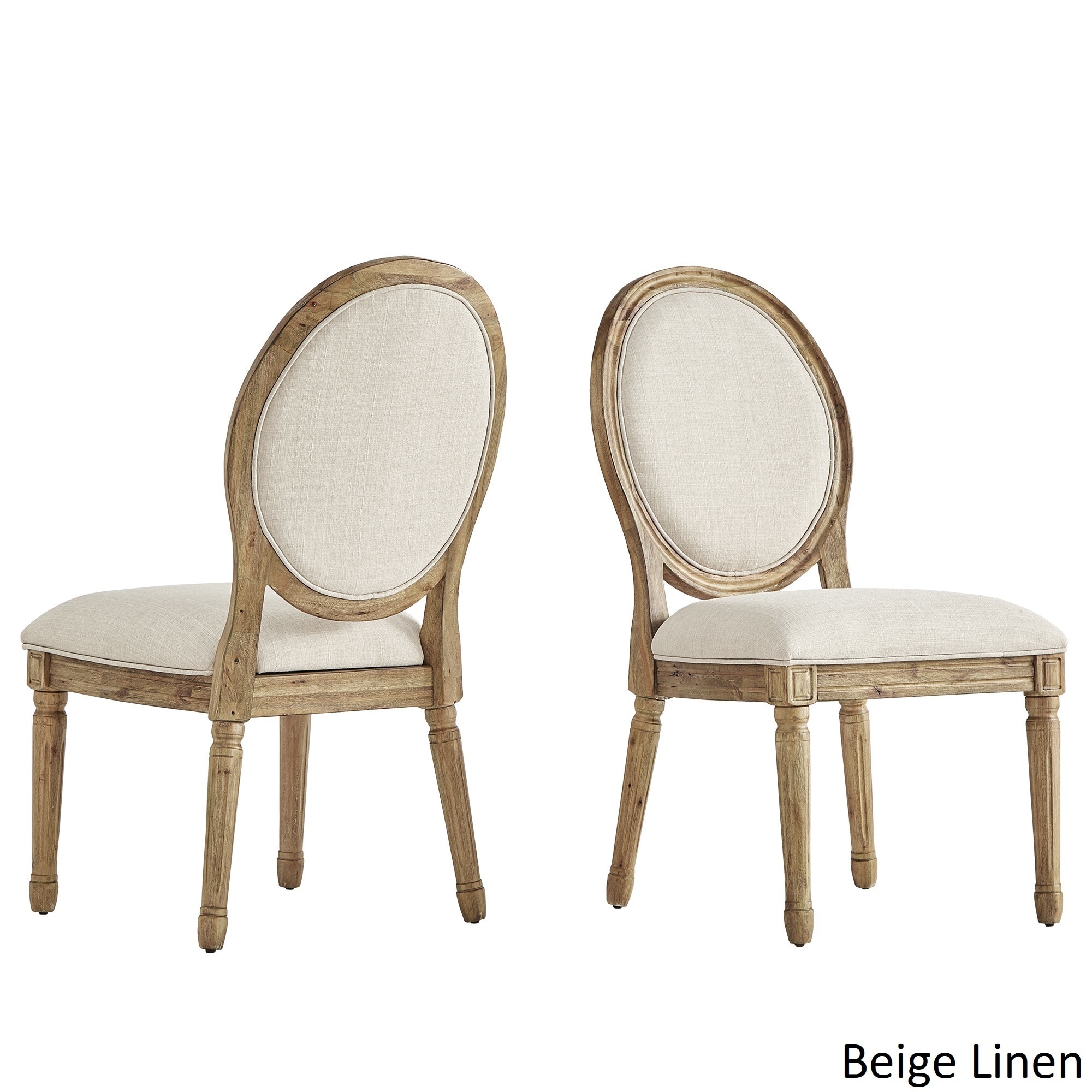 Deana Round Dining Set with Round Back Chairs by iNSPIRE Q Artisan