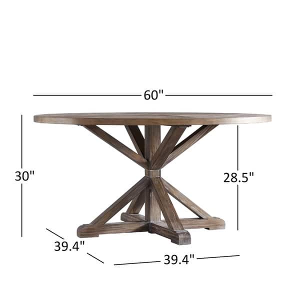 Deana Round Dining Set with Round Back Chairs by iNSPIRE Q Artisan