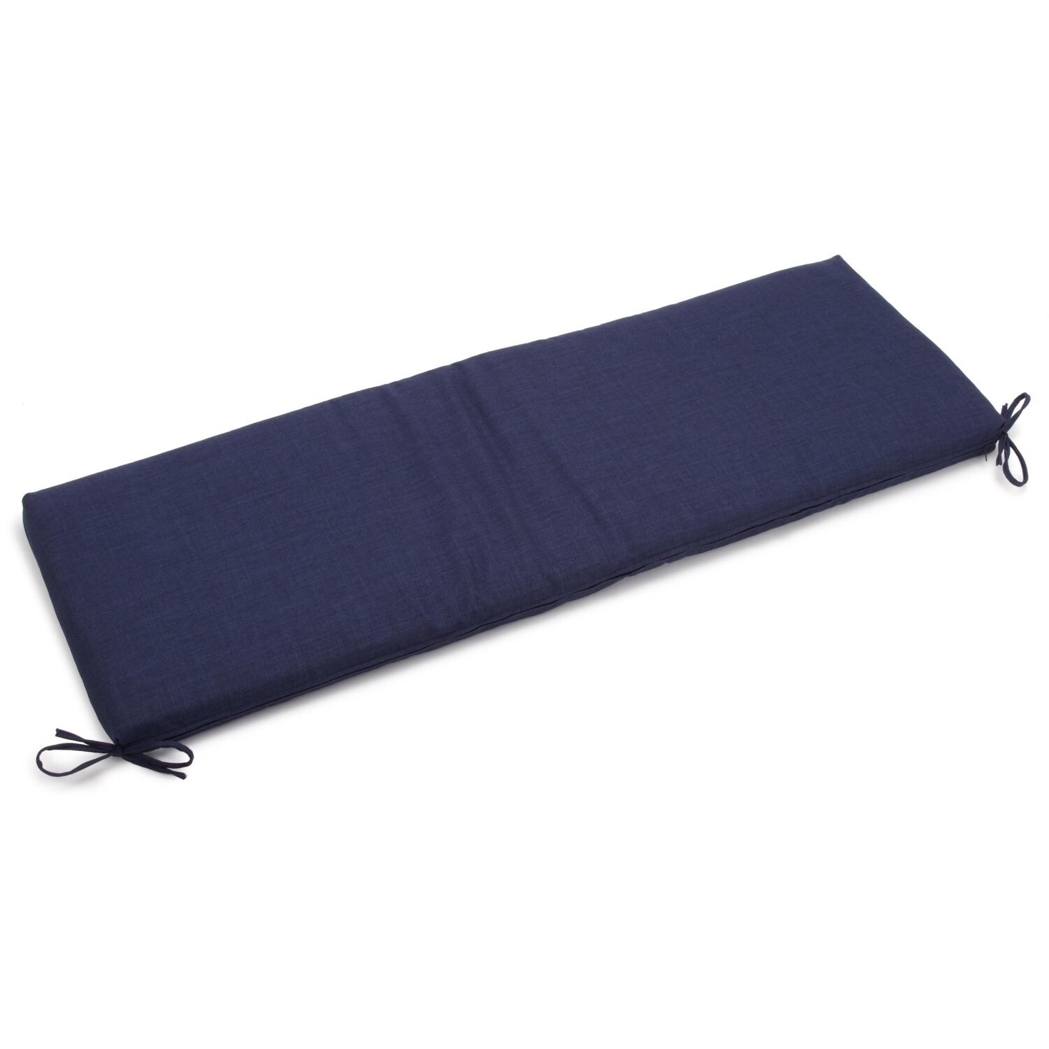 Shop Blazing Needles 54 Inch All Weather Solid Bench Cushion On Sale Overstock 20716800