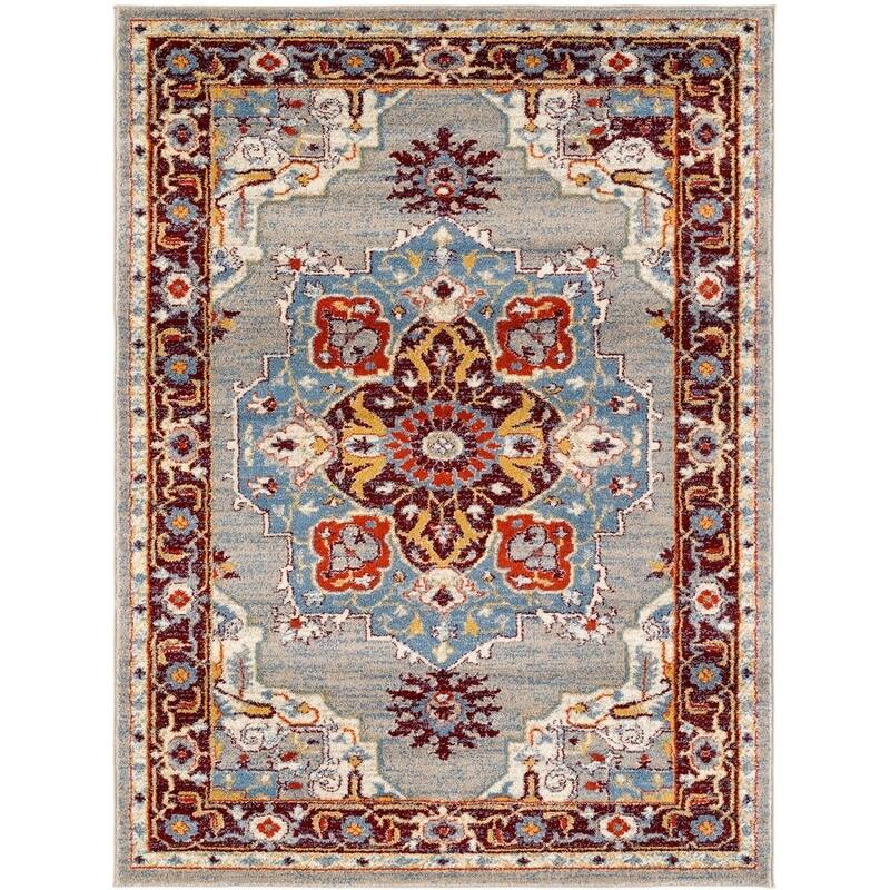 Santaria Cala Vintage Bordered Area Rug