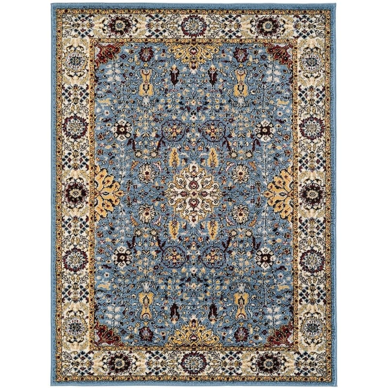 Santaria Sepha Vintage Bordered Area Rug
