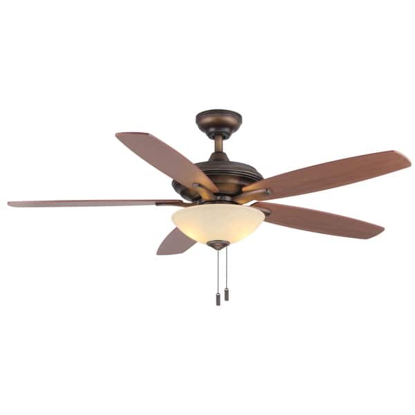 Shop Modelo 52 Pull Chain Ceiling Fan With Led Bulbs Overstock
