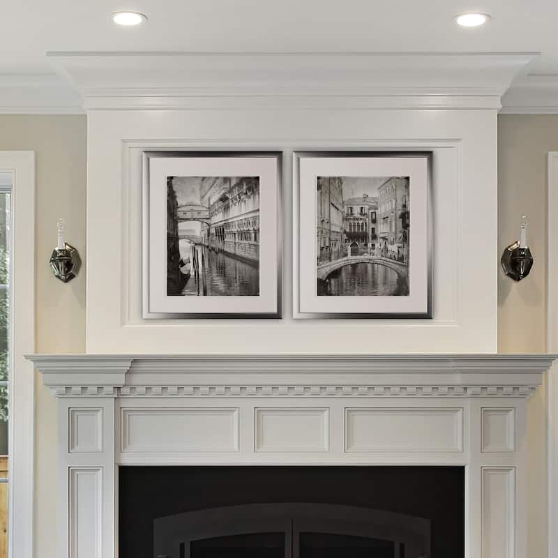 Venice Romance -2 Piece Set - Silver Frame