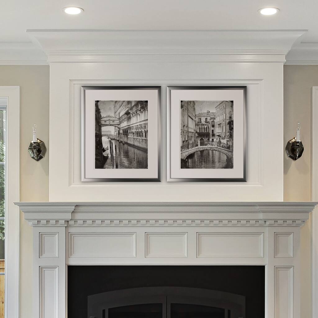 Venice Romance -2 Piece Set - Silver Frame