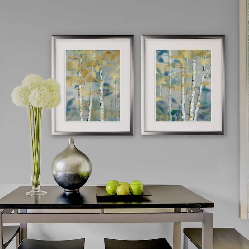Gilded Forest -2 Piece Set - Silver Frame