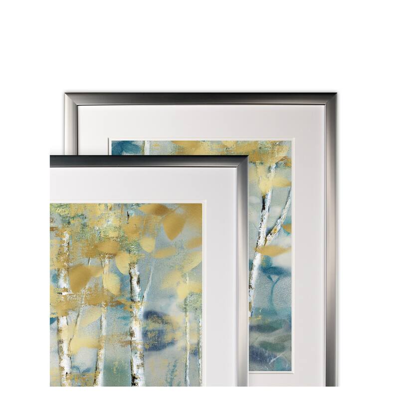 Gilded Forest -2 Piece Set - Silver Frame
