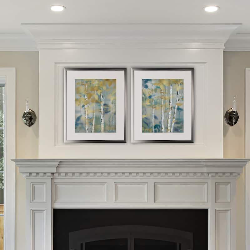 Gilded Forest -2 Piece Set - Silver Frame