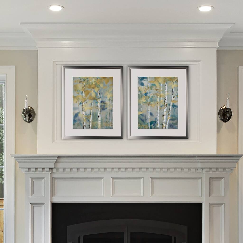 Gilded Forest -2 Piece Set - Silver Frame