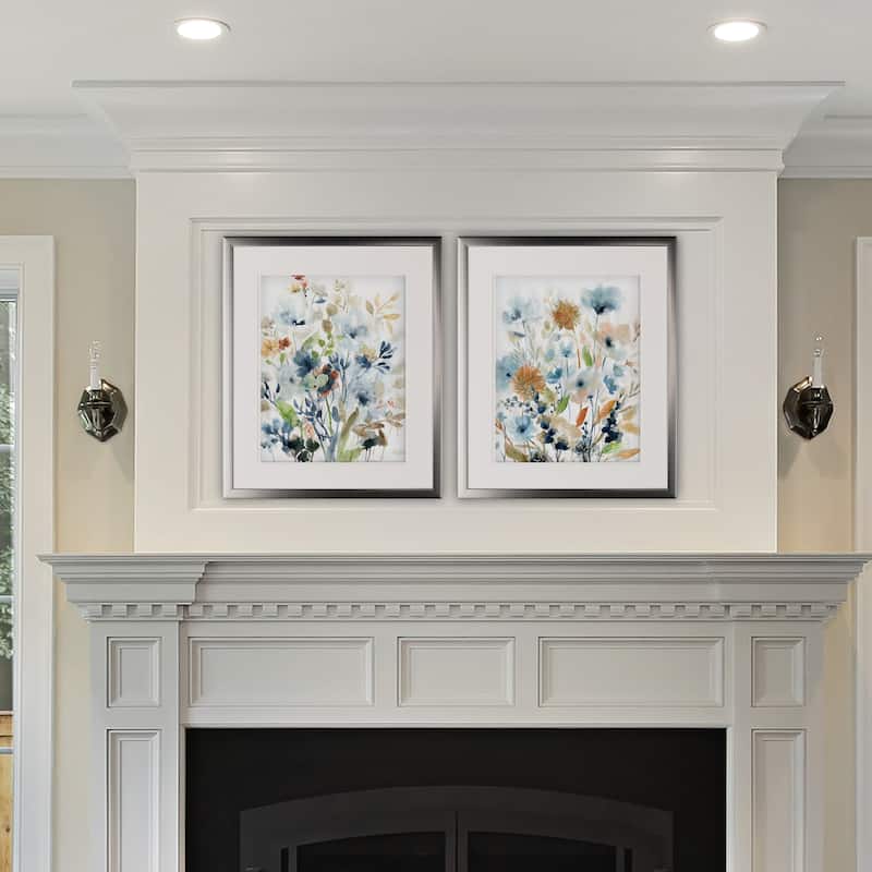 Holland Spring Mix -2 Piece Set - Silver Frame