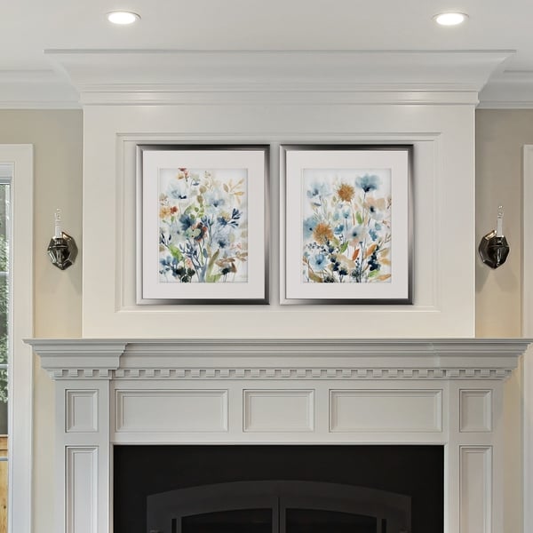 Holland Spring Mix -2 Piece Set - Silver Frame