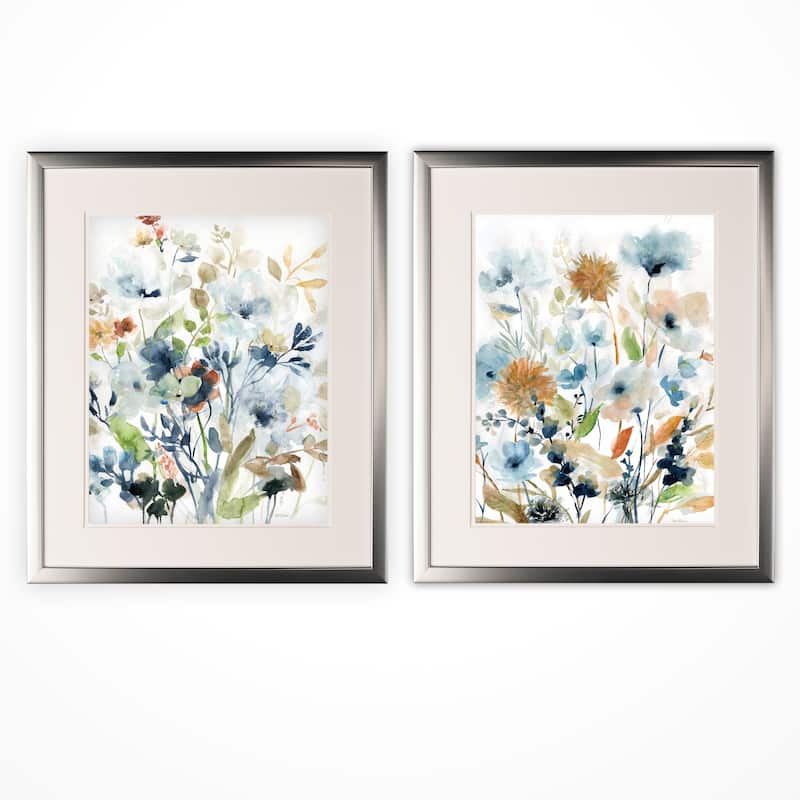 Holland Spring Mix -2 Piece Set - Silver Frame