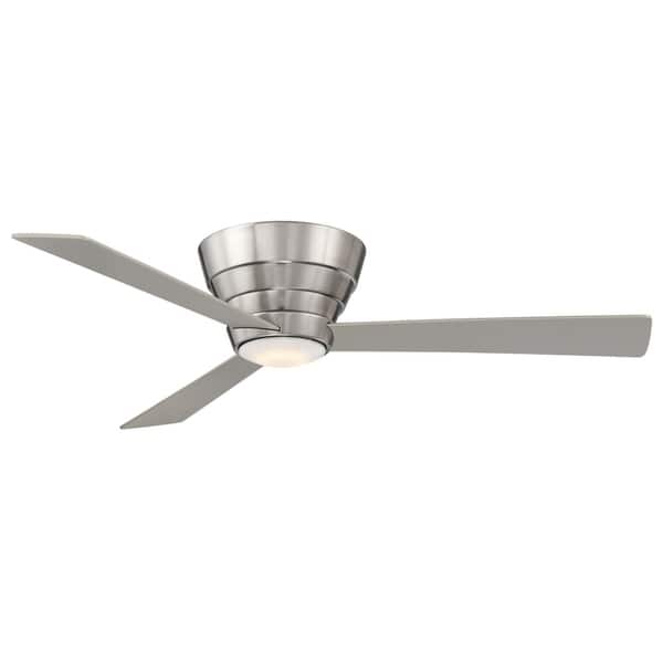 Shop Niva 54 Flush Mount Ceiling Fan With Led And Remote Control